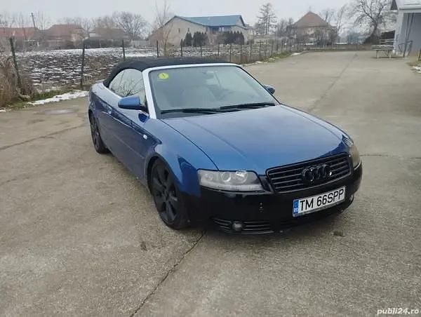 Second-hand Audi A4 170 CP (125 kW) 2003 Cabrio