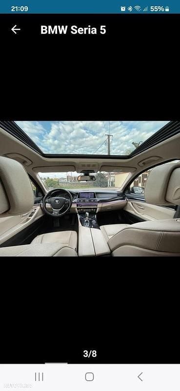 Culoarenegru Utilizat 2010 BMW 520 Berlinǎ | 8.990 EUR (Preț OK) - Imagine 1/4