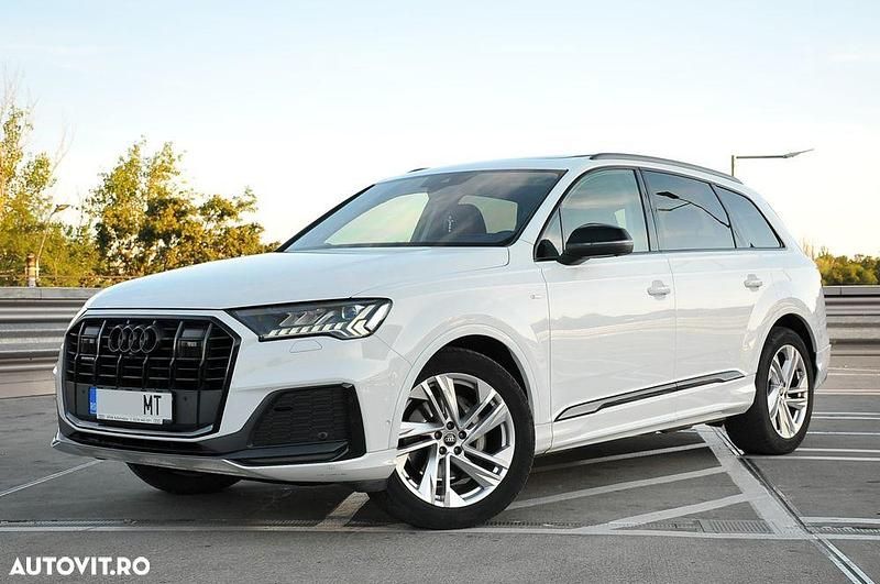 Culoarealb Utilizat 2021 Audi Q7 S-Line SUV | 57.000 EUR - Imagine 1/4