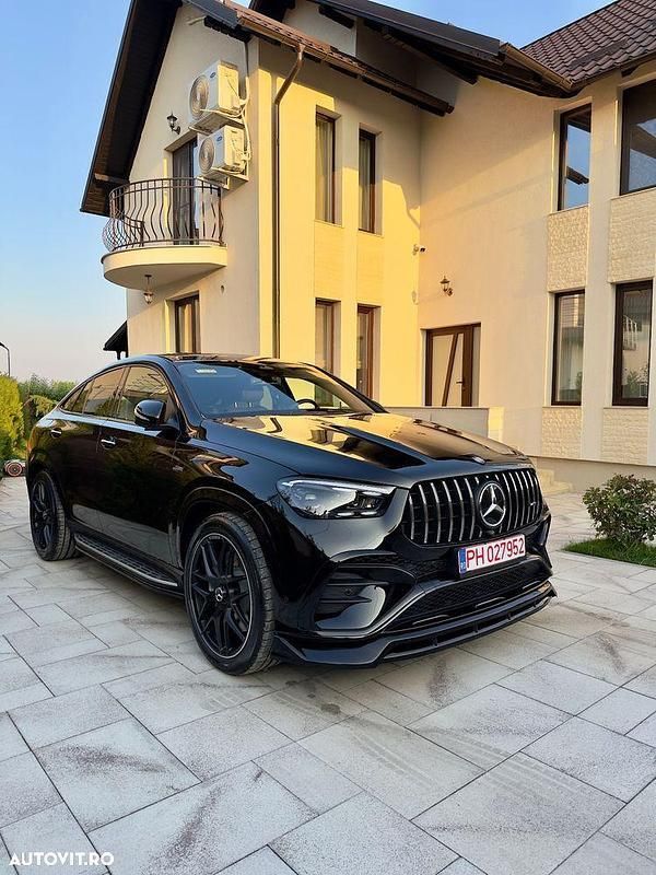 Negru Nouă 2025 Mercedes GLE53 AMG AMG Coupe | 129.719 EUR - Imagine 1/4