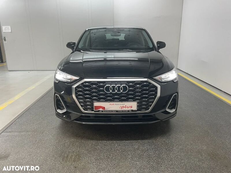 Second-hand Audi Q3 Sportback S-Line 150 CP (110 kW) 2023 Negru SUV