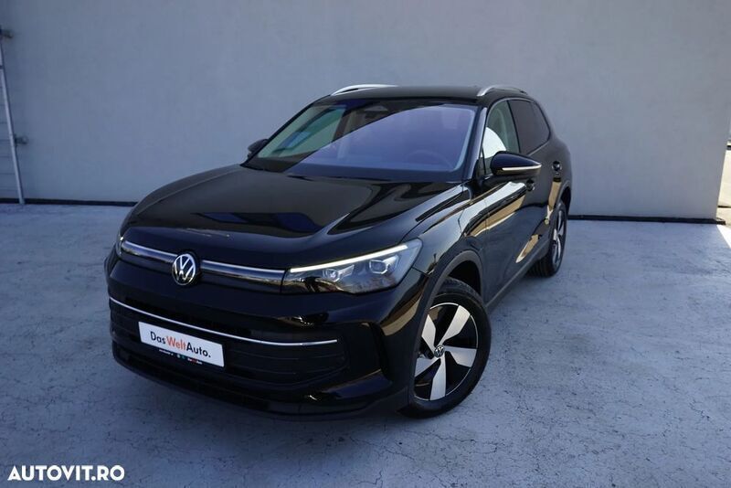 Negru Utilizat 2025 VW Tiguan Life SUV | 38.400 EUR - Imagine 1/4