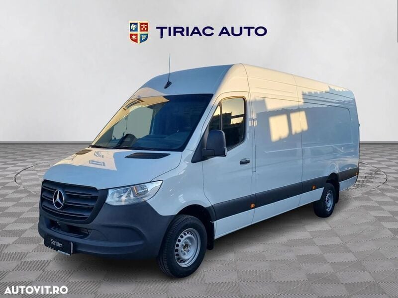Alb Nouă 2024 Mercedes Sprinter Van | 51.600 EUR - Imagine 1/4