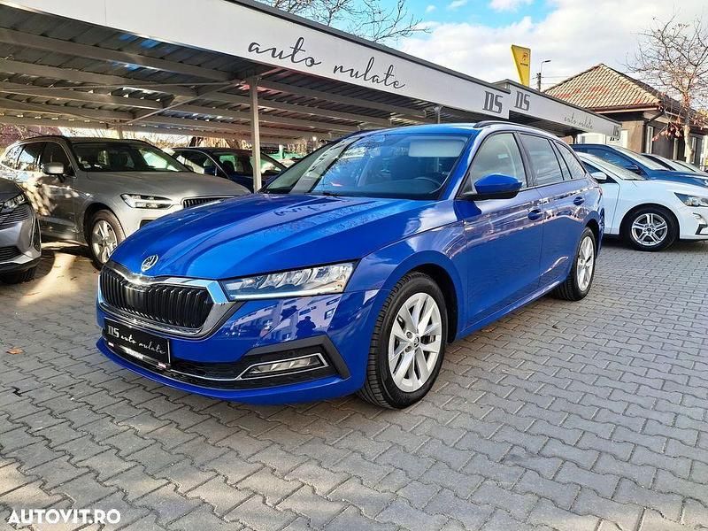 Culoarealbastru Utilizat 2021 Skoda Octavia Style Break | 19.190 EUR (Preț OK) - Imagine 1/4