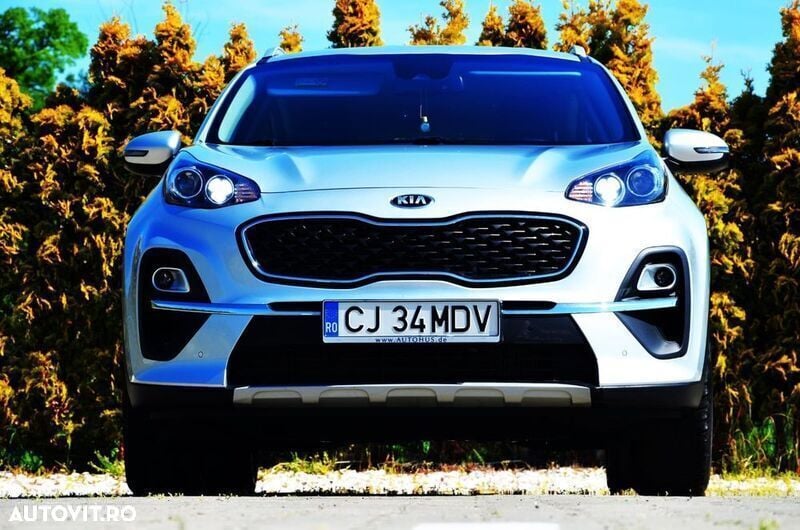 Argint Utilizat 2021 Kia Sportage 4 SUV | 18.900 EUR (Preț bun) - Imagine 1/4
