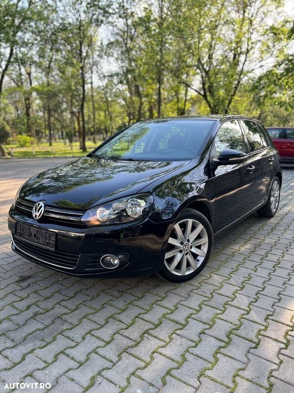 Negru Utilizat 2010 VW Golf VI Hatchback | 5.190 EUR (Preț OK) - Imagine 1/4