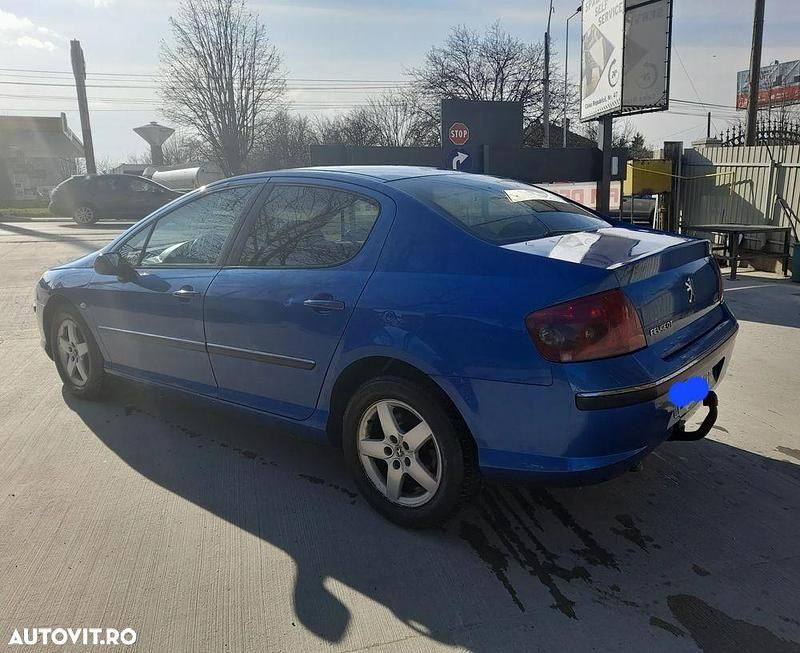 Culoarealbastru Utilizat 2005 Peugeot 407 Berlinǎ | 1.950 EUR (Preț OK) - Imagine 1/4