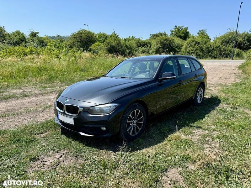 Negru Utilizat 2016 BMW 318 Advantage Break | 10.800 EUR (Preț OK) - Imagine 1/4