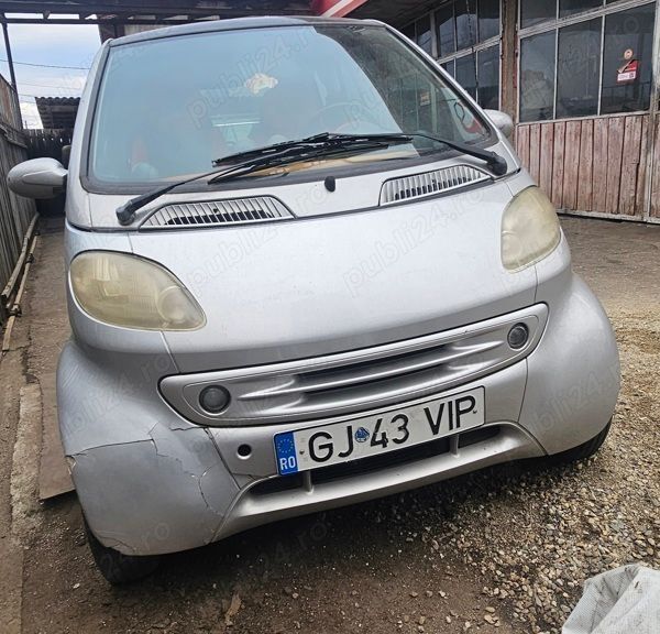 Gri Utilizat 2001 Smart ForTwo Coupé Coupe | 700 EUR - Imagine 1/4