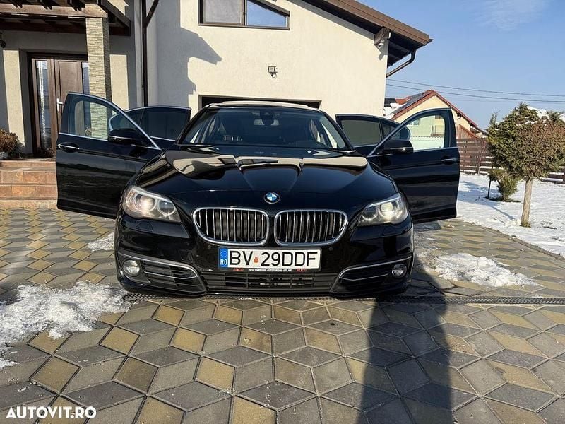 Culoarenegru Utilizat 2013 BMW 520 Luxury Line Berlinǎ | 13.950 EUR (Preț OK) - Imagine 1/4