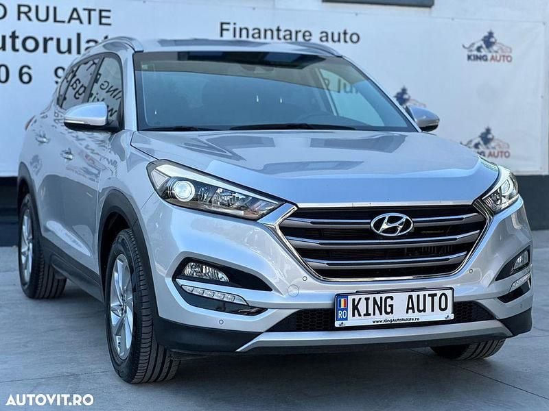 Argint Utilizat 2016 Hyundai Tucson Premium SUV | 14.450 EUR (Preț OK) - Imagine 1/4