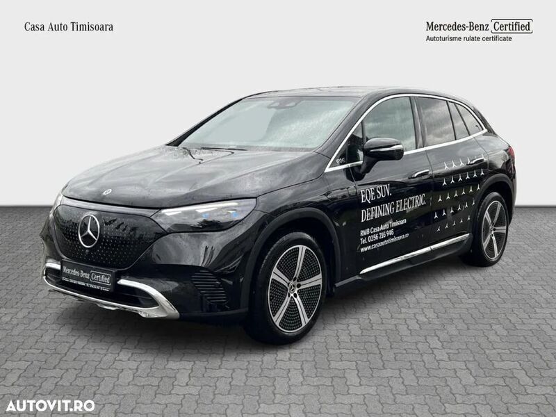 Negru Utilizat 2024 Mercedes EQE350 SUV | 70.210 EUR - Imagine 1/4