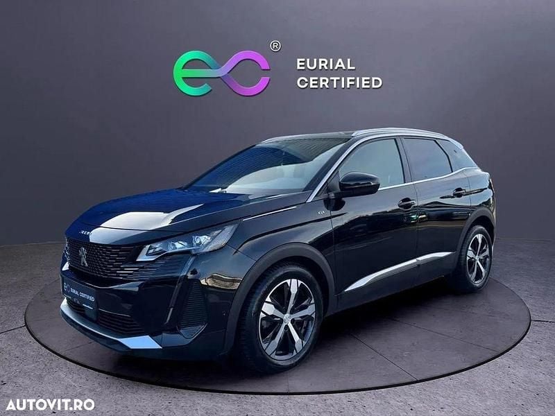 Culoarenegru Utilizat 2021 Peugeot 3008 GT SUV | 20.900 EUR (Puțin scump) - Imagine 1/4