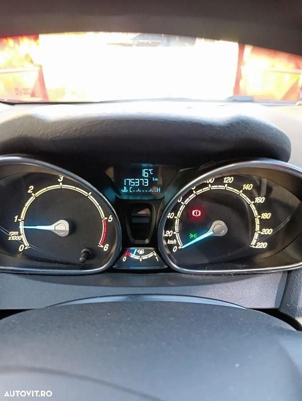 Second-hand Ford Fiesta 75 CP (55 kW) 2016 Culoarealbastru