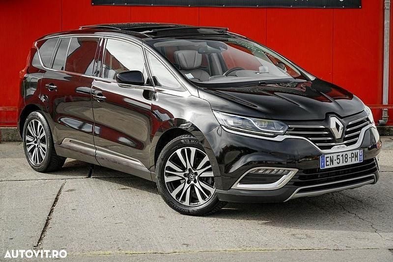 Culoarenegru Utilizat 2017 Renault Espace Initiale Paris Monovolum | 13.200 EUR (Preț OK) - Imagine 1/4