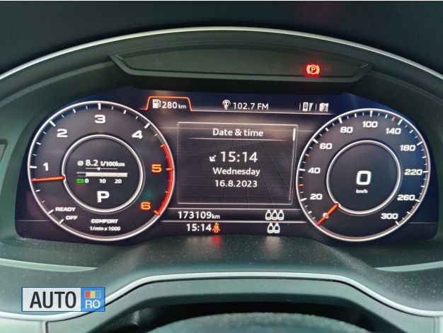 Second-hand Audi Q7 S-Line 282 CP (207 kW) 2017 Gri SUV