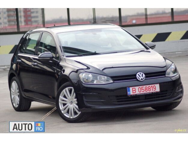 Negru Utilizat 2015 VW Golf VII Hatchback | 9.600 EUR (Preț OK) - Imagine 1/4