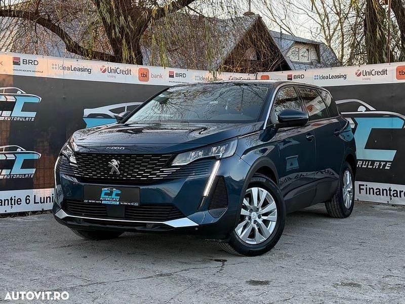 Culoarealbastru Second-hand 2021 Peugeot 5008 Active SUV | 16.450 EUR (Preț OK) - Imagine 1/4