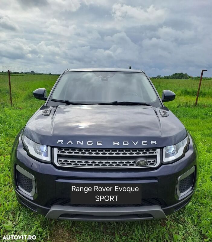 Albastru Utilizat 2016 Land Rover Range Rover evoque SE SUV | 13.950 EUR - Imagine 1/4