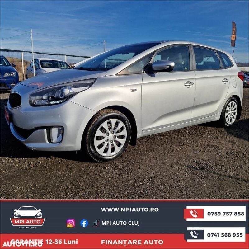 Gri Utilizat 2013 Kia Carens DREAM-TEAM Edition Monovolum | 6.500 EUR - Imagine 1/4