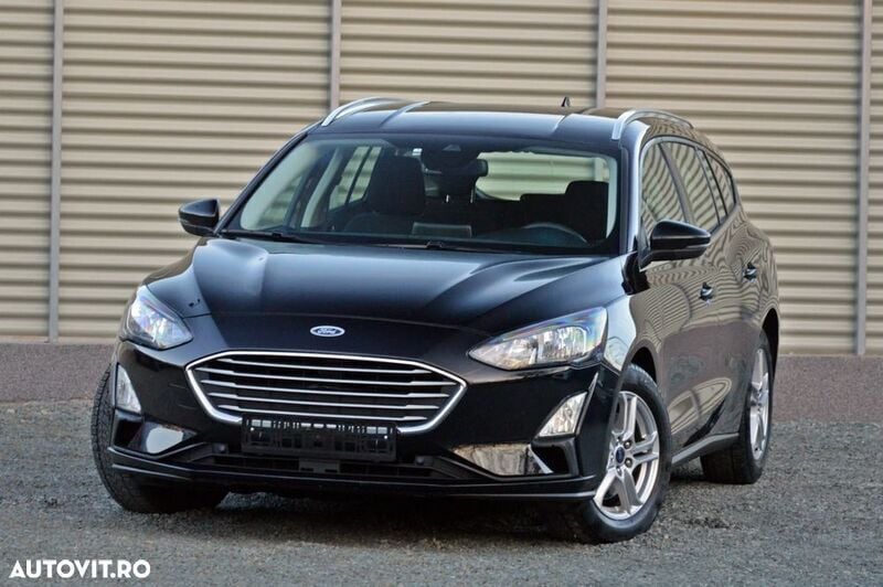 Negru Utilizat 2019 Ford Focus Break | 7.990 EUR (Preț OK) - Imagine 1/4