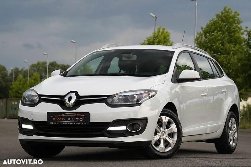 Alb Utilizat 2014 Renault Mégane GrandTour LIMITED Break | 6.750 EUR (Puțin scump) - Imagine 1/4