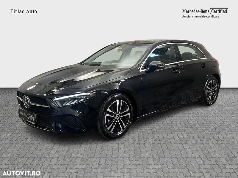 Negru Utilizat 2024 Mercedes A180 Hatchback | 29.386 EUR (Puțin scump) - Imagine 1/3