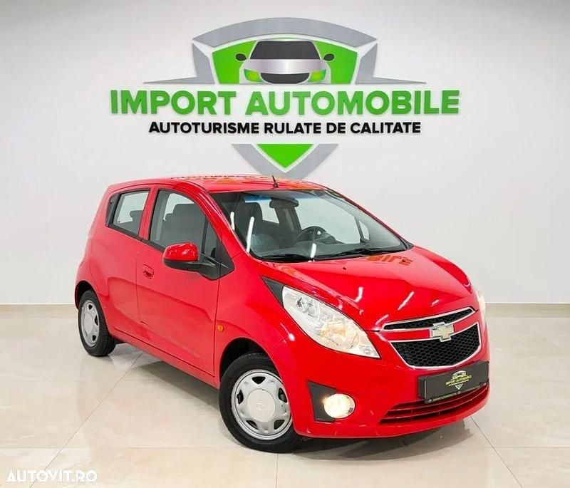 Second-hand Chevrolet Spark LS 68 CP (50 kW) 2011 Rosu Hatchback