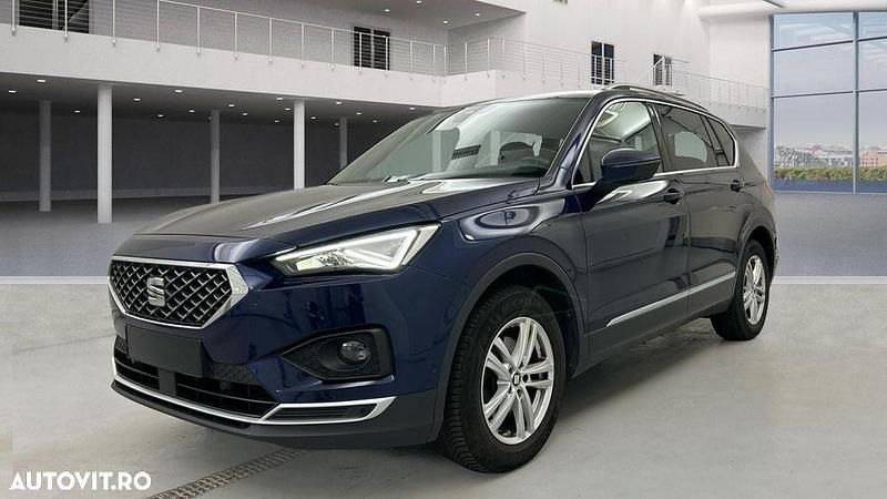 Culoarealbastru Utilizat 2020 Seat Tarraco XCELLENCE SUV | 20.900 EUR (Super Preț) - Imagine 1/4