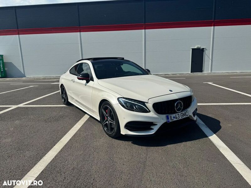 Alb Utilizat 2017 Mercedes C250 Coupe | 23.400 EUR (Preț OK) - Imagine 1/4