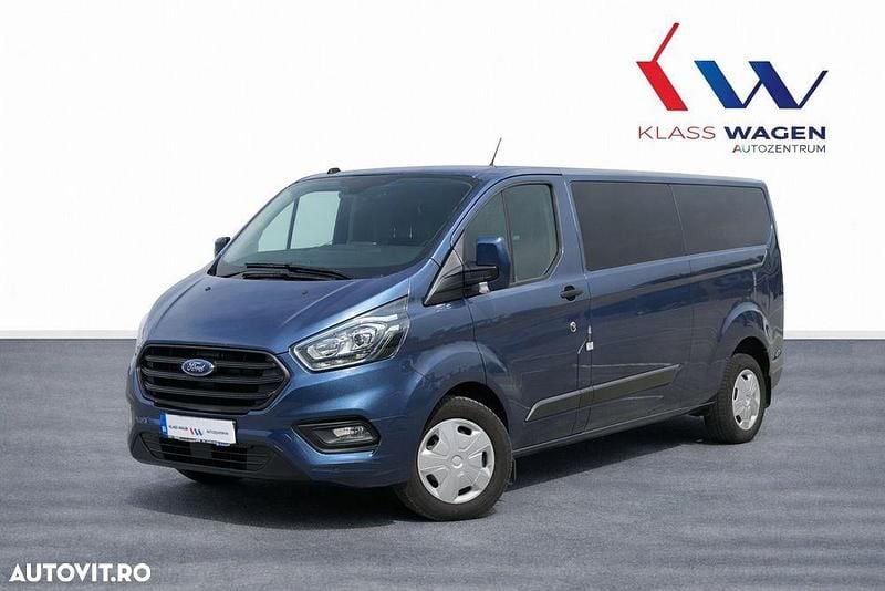 Second-hand Ford Transit Custom Trend 130 CP (95 kW) 2022 Culoarealbastru Monovolum