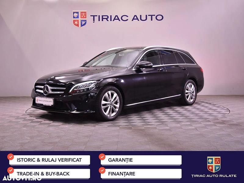Culoarenegru Utilizat 2018 Mercedes C220 Break | 19.500 EUR (Preț OK) - Imagine 1/4