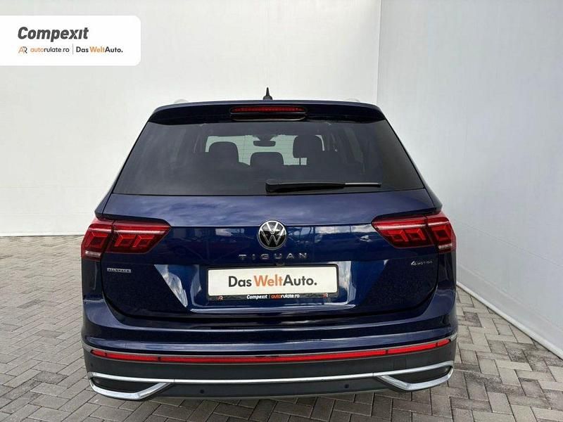 Second-hand VW Tiguan Allspace Elegance 200 CP (147 kW) 2022 Albastru SUV