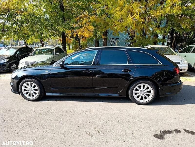 Culoarenegru Utilizat 2018 Audi A6 S-Line Break | 14.500 EUR (Puțin scump) - Imagine 1/4