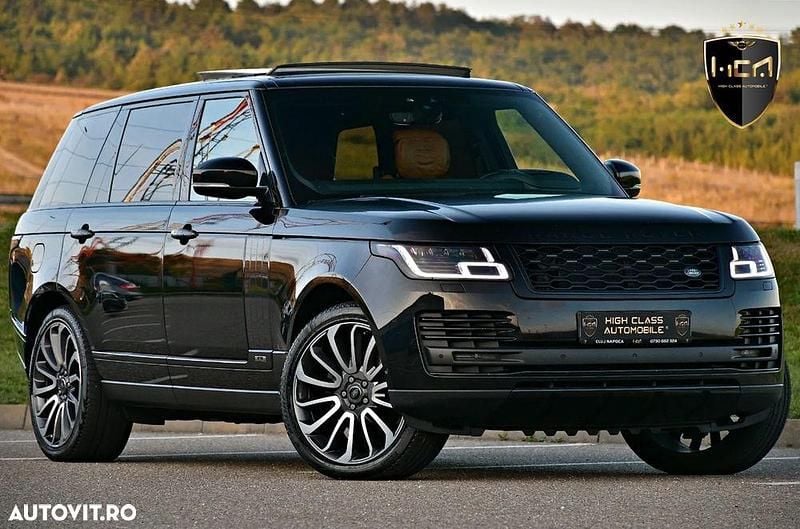 Culoarenegru Second-hand 2019 Land Rover Range Rover Autobiography SUV | 55.999 EUR - Imagine 1/4