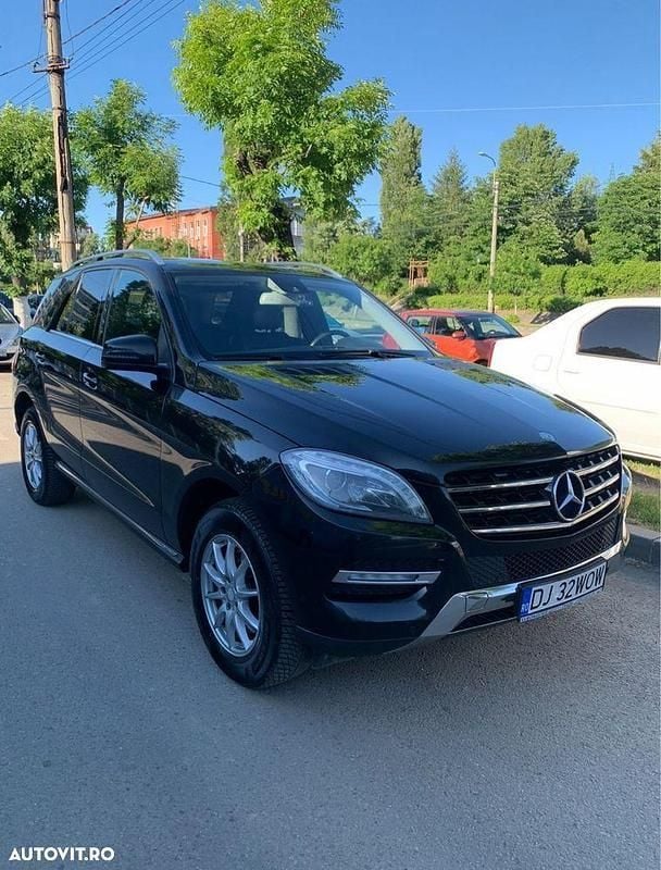 Negru Utilizat 2012 Mercedes ML350 SUV | 13.000 EUR (Preț bun) - Imagine 1/4