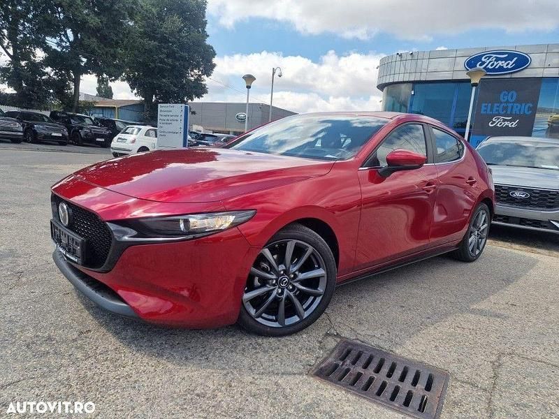Culoarerosu Utilizat 2023 Mazda 3 Hatchback | 21.500 EUR - Imagine 1/4