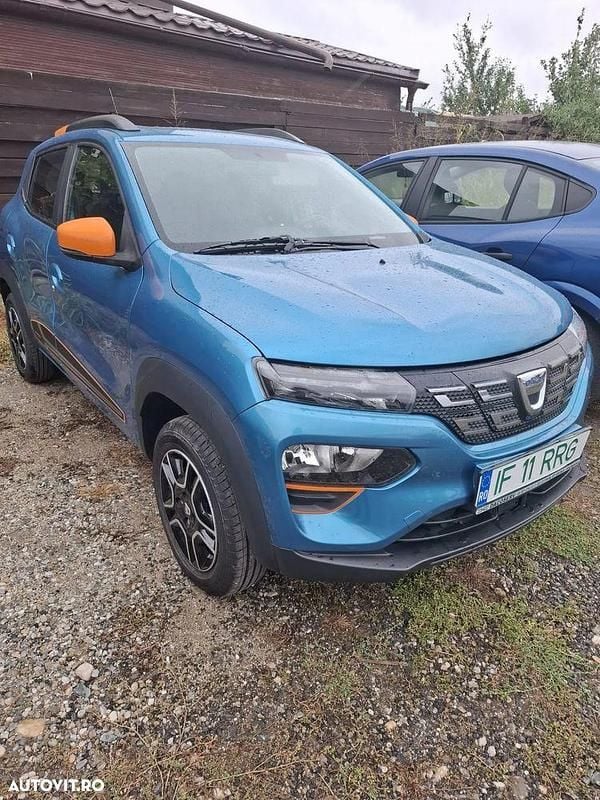 Culoarealbastru Utilizat 2022 Dacia Spring Hatchback | 8.300 EUR (Preț bun) - Imagine 1/4