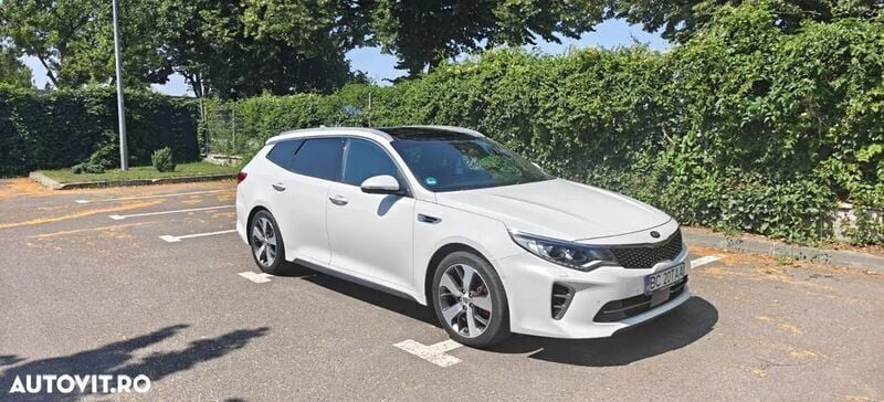 Alb Utilizat 2016 Kia Optima GT-Line Break | 14.500 EUR - Imagine 1/4