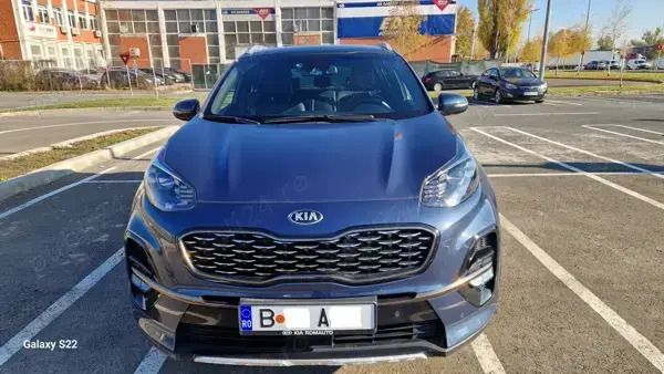 Albastru Utilizat 2019 Kia Sportage GT-Line SUV | 22.900 EUR (Puțin scump) - Imagine 1/4