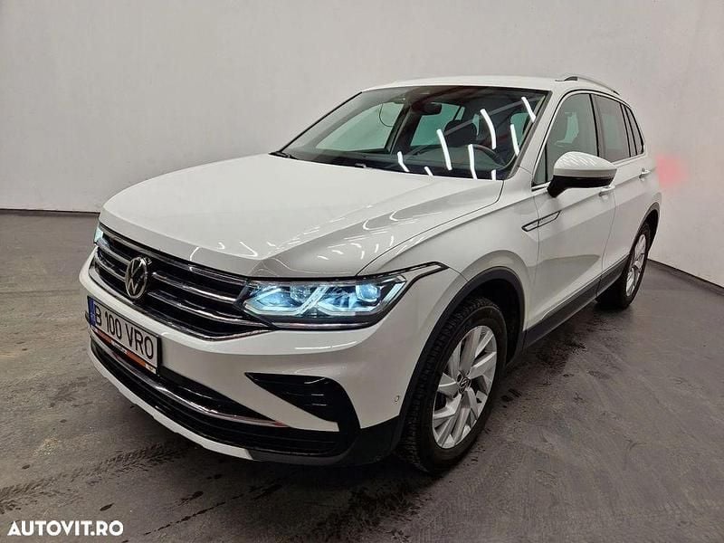 Culoarealb Second-hand 2021 VW Tiguan SUV | 26.499 EUR (Preț OK) - Imagine 1/4