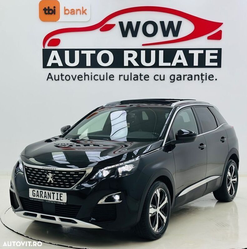 Negru Utilizat 2018 Peugeot 3008 Allure SUV | 13.890 EUR (Preț OK) - Imagine 1/4