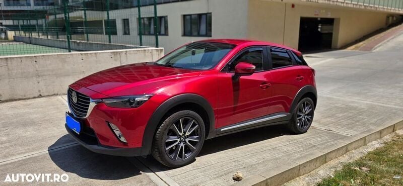 Rosu Utilizat 2017 Mazda CX-3 SUV | 15.500 EUR - Imagine 1/4