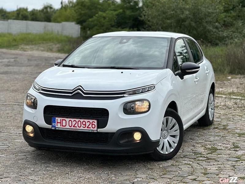 Second-hand Citroën C3 Shine 75 CP (55 kW) 2018 Alb Hatchback