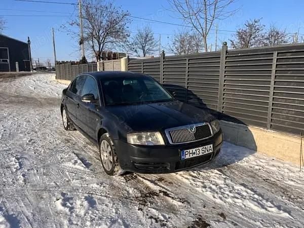 Second-hand Skoda Superb 120 CP (88 kW) 2008 Negru Berlinǎ
