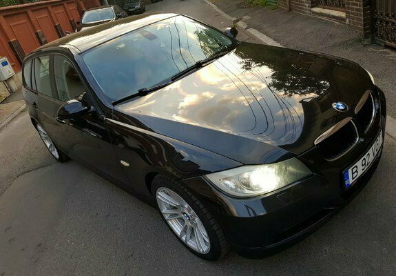 Negru Utilizat 2008 BMW 320 M Sport Break | 6.450 EUR (Puțin scump) - Imagine 1/4