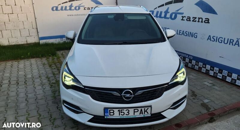 Alb Utilizat 2021 Opel Astra Elegance Break | 8.985 EUR (Preț OK) - Imagine 1/4