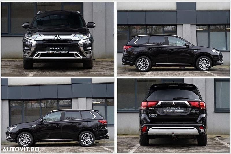 Second-hand Mitsubishi Outlander P-HEV Top 136 CP (100 kW) 2019 Culoarenegru SUV