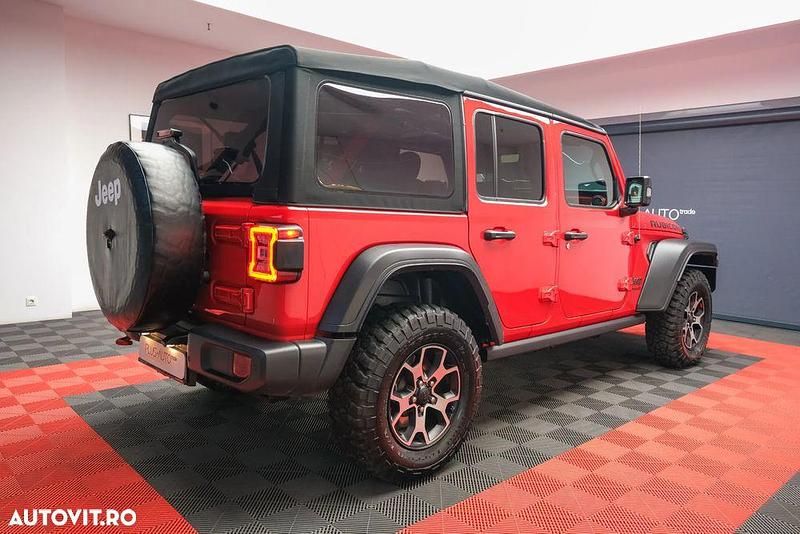 Second-hand Jeep Wrangler Rubicon 200 CP (147 kW) 2020 Culoarerosu SUV