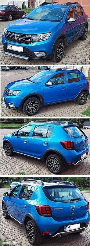 Culoarealbastru Utilizat 2018 Dacia Sandero Prestige Hatchback | 7.499 EUR (Preț bun) - Imagine 1/4